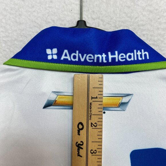 Ganassi Nascar Racing Shirt Mens M Advent Health Apparel Baseball Jersey Sparco - Picture 11 of 11